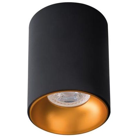 Spot da soffitto Kanlux RITI 27571 GU10 oro/nero alluminio