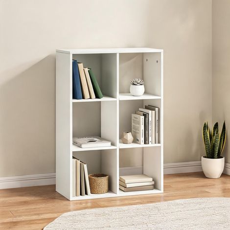 Bibliothèque weiß en spanplatte 61,5 x 29,5 x 91,5 cm (1/5)