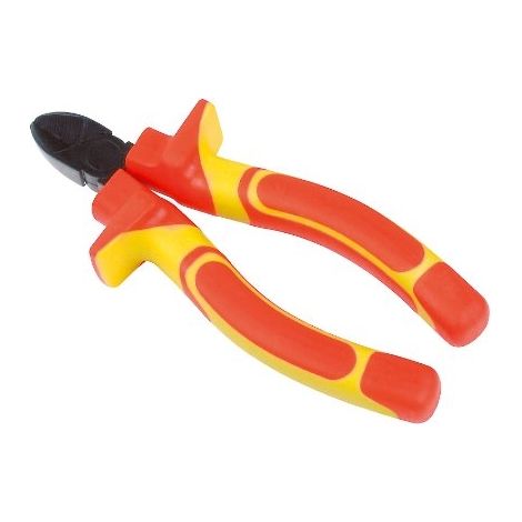 Brüder Mannesmann M10606 alicate de corte lateral bicolor 160 mm