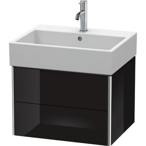 Meuble sous-vasque XSQUARE 584x397x460mm 2 Sk we s-matt ES NB Mi.