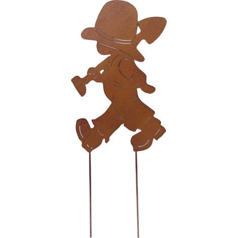 Déco de jardin enfant pelle 56cm en métal