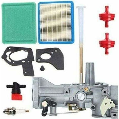 Carburateur de rechange pour moteurs Briggs & Stratton – Compatible avec modèles 5HP – Kit complet avec joints et filtres (1/4)