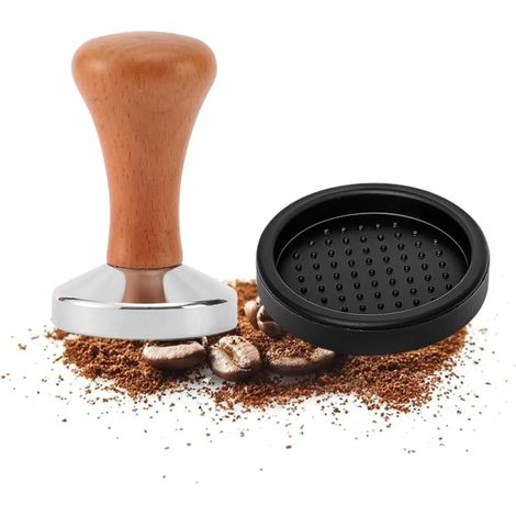 Tasseur à café, tasseur à expresso, tasseur à café en acier inoxydable, tapis tasseur : un excellent choix pour préparer un expresso riche en arôme et au goût exceptionnel, pour les amateurs de café.