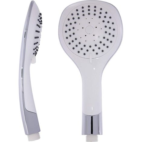 Douchette / Pomme / Pommeau de douche 5 jets Blanc (1/4)