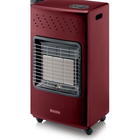 CAMP Ih5000r Stufa Portatile A Gas Gpl Infrarossi 4100w Con Vano Bombola Colore Bordeaux - Promo