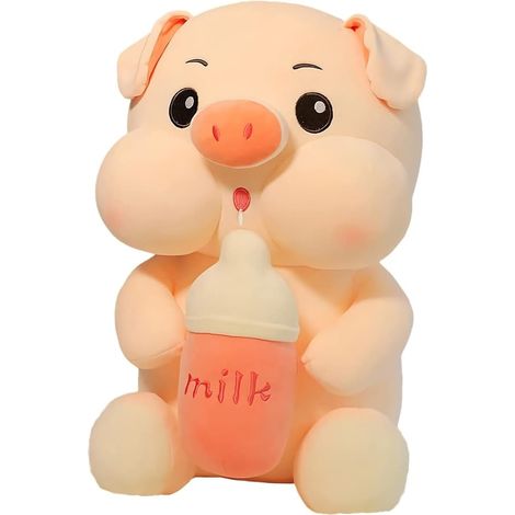 Coussins en peluche cochon doux et épais, coussins décoratifs géants en peluche cochon, cadeaux pour la literie, les fêtes d'enfants, la Saint-Valentin, Noël (1/5)