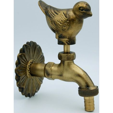 Robinet de jardin décoratif 1,2 cm (1/2 ") Colombe (1/4)