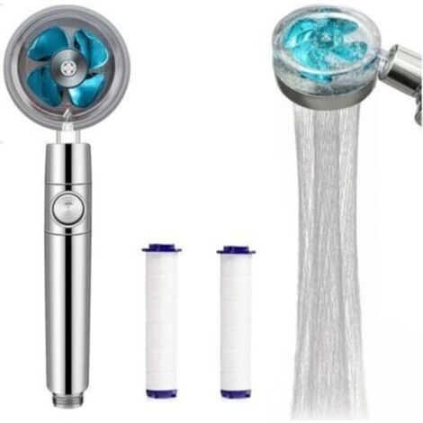 Robinet de douche haute pression avec jet rotatif 360°, filtration intégrée, installation facile – accessoire salle de bain performant (1/4)
