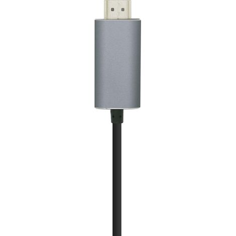 Cable HDMI Aisens A109-0393/ USB Tipo-C Macho - HDMI Macho/ 1.8m/ Negro (1/3)
