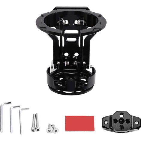 Klappbarer Motorrad-Getränkehalter, CNC-gefräste Lenkerhalterung, kompatibel mit BMW F900GS/R/XR R1200 1250 1300GS/ADV (1/5)