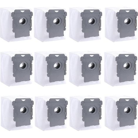 Lot de 12 sacs de rechange pour aspirateurs I1+, I2+, I3+, I4+, Combo, I5+, I6+, I7+, I8+, J5+, J6+, J8+ et S9 (1/5)