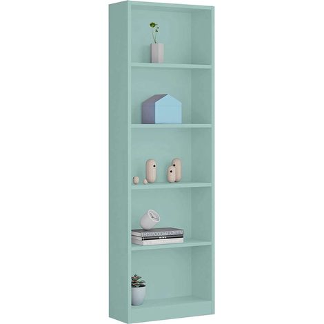 Estanteria seis baldas Children en verde 180 cm(alto)52 cm(ancho)25 cm(fondo). . (1/3)