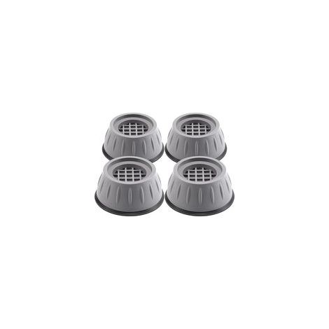 Coussinets anti-vibrations pour machine à laver 4 pièces anti-chocs et anti-bruit Support pour lave-linge séchant Coussinets anti-marche Anti-dérapant Réfrigérateur Lit Tapis de nivellement Isolation (1/5)
