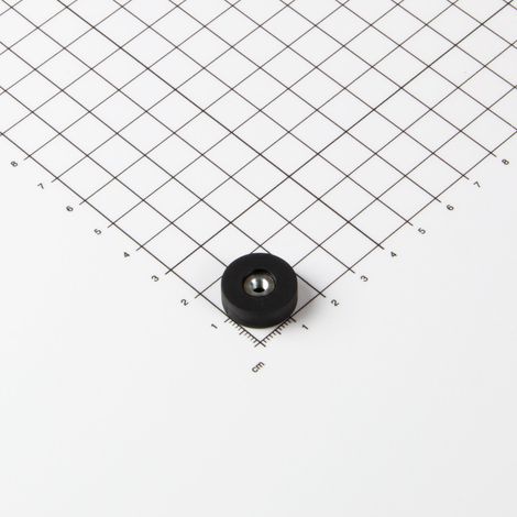 Magna-C Gummiertes Magnetsystem Ø18x6mm mit Innengewinde (1/4)