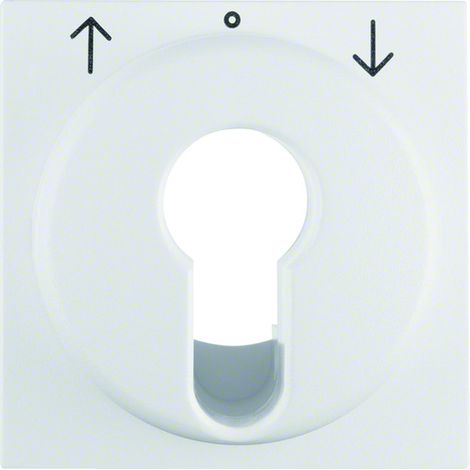 Accesorio interruptor berker zst blanco polar mate