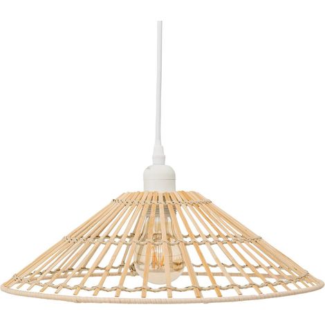Lampada a sospensione mahé bamboo d36cm - Atmosphera créateur d'intérieur