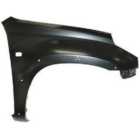 Aile avant droite à peindre avec trou moulure Toyota Rav4 2 2000-2006