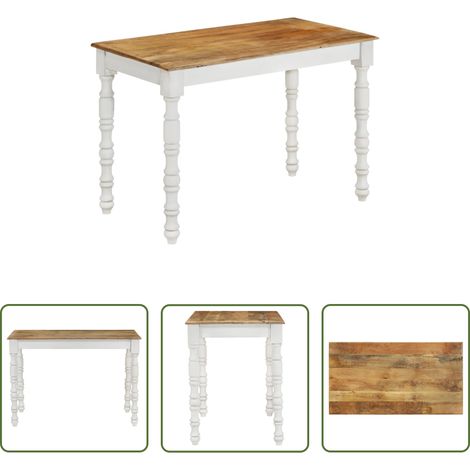 Massivholz - Esstisch 110x60x76 cm Massivholz Mango (1/5)