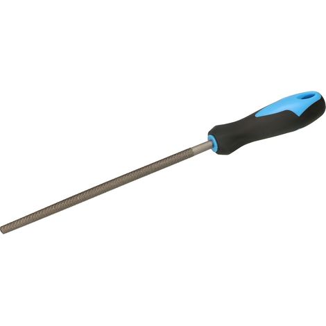 KOTARBAU Lime d'atelier ronde 200 mm pour métal avec poignée profilée (1/5)