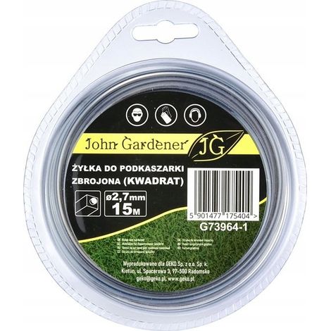 Outil pour tailler les végétaux geko reinforced square 2,7 mm 15 m