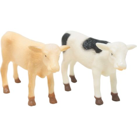 Mucche in Miniatura per Presepe h 6,5 cm 2 Modelli RR86235 (1/5)