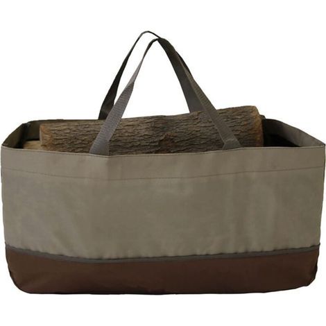 Porte-bûches et Sac fourre-Tout de qualité supérieure paniers de Stockage de bûches Robuste et Extra Large Idéal pour cheminées poêles à Bois Bois à brûler Camping Plage 600D Oxford (1/5)