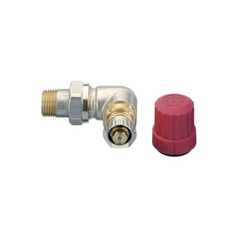 Robinet thermostatique corps angle droit réglable RA-N 15 -M 3/4 EK
