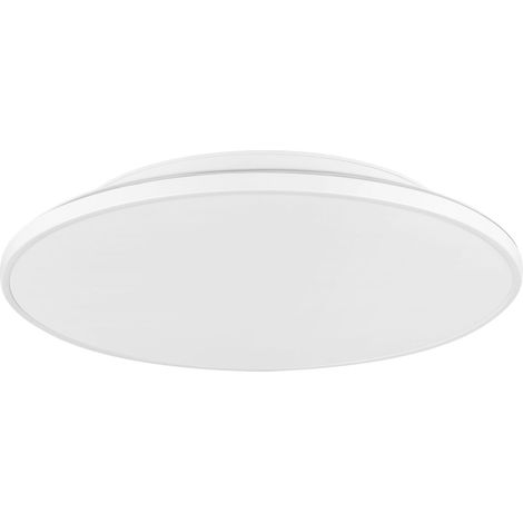 Plafonnier LED, luminaire en saillie arrondi en plastique (1/5)