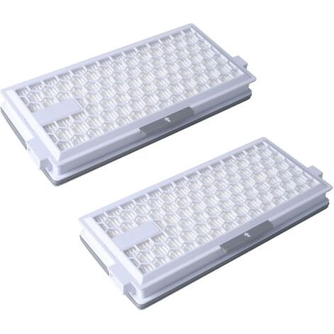 PA SF-HA50 2er-Pack Airclean 50 HEPA-Filter, kompatibel mit Mi-ele Complete C3 C2 Compact C1 C2 S8340 S6240 S5211 S8000 Staubsaugern (1/2)