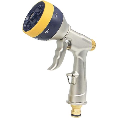 Water Spray Nozzle High Pressure Tool Lawn Showering Pets Garden Hose Nozzle (1/5)