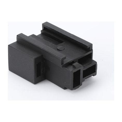 Kfz-Kabelbaumstecker, 2-poliger Stecker, Hochstromstecker, Kabelmantel, Kabelbaumbuchse (1/4)