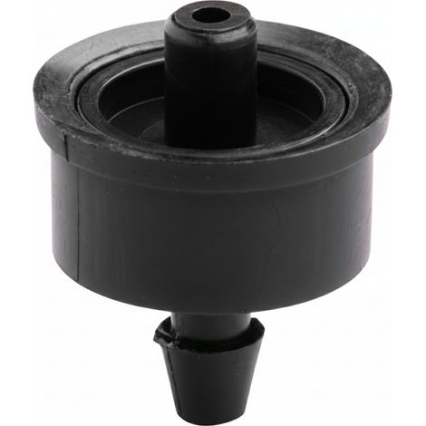 Pack 1000 Gotero Autocompensante 8 litros No Desmontable, negro