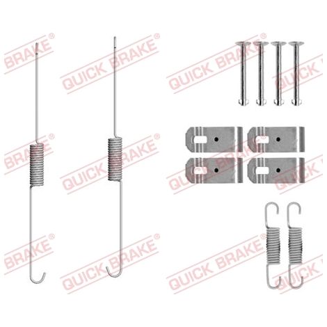 Kit d'accessoires, mâchoire de frein Quick Brake 105-0888 ISUZU