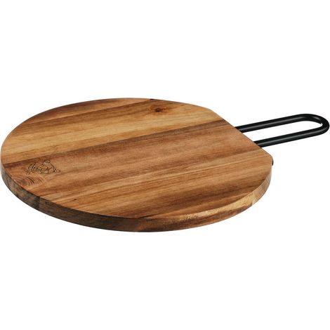 Planche à découper en bois d'acacia STINE - Ø26cm (1/5)