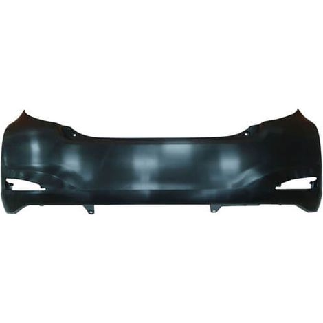 Pare-choc arrière noir Toyota Yaris 3 phase 1 2011-2014