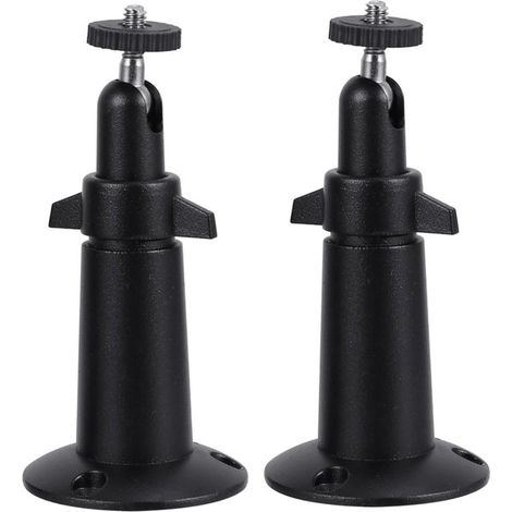 supports muraux réglables pour caméra, noirs (1/5)