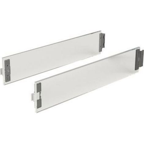 Bordes laterales de cajón ArciTech Design Elemento de diseño en vidrio lateral Vidrio flotado longitud nominal 500 mm HETTICH