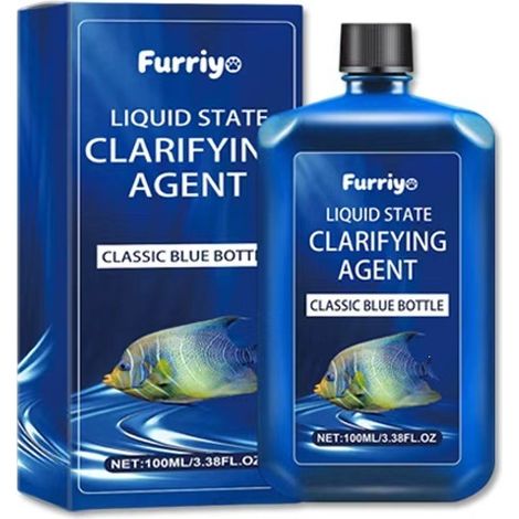 Furriyo Aquarium-Wasserreiniger – Reinigt, klärt und entfernt Gerüche für Aquarien (1/5)