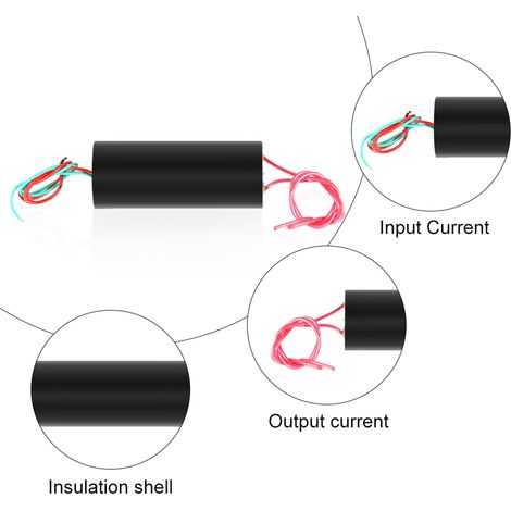 Générateur haute tension 3V-6V 700KV, transformateur élévateur, onduleur à allumage par impulsion (1/5)