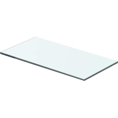 vidaXL Lastra in Vetro Trasparente 40x15 cm