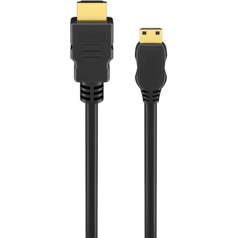 Câble HDMI vers Mini-HDMI 8K 60Hz 48 Gbit/s Rétrocompatible 4K 120Hz (1/2)