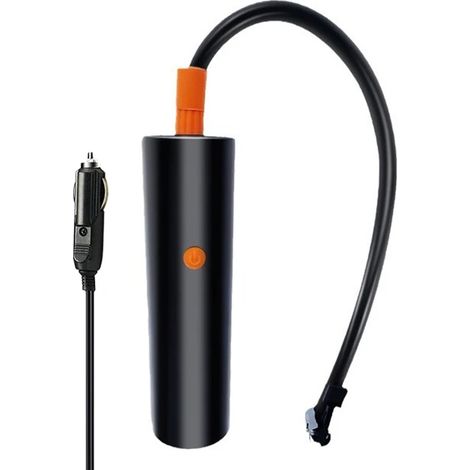 (12V) Mini pompe à air 12V, filaire, 150PSI, gonfleur de pneus de voiture portable (1/5)