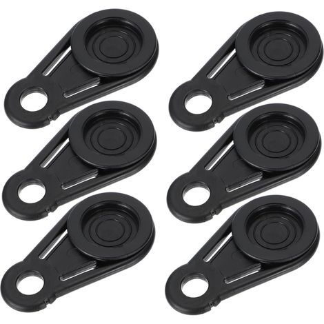 10Pièces Clips de Fixation pour Bâche Accessoires de Camping et Résistants Idéaux pour Tentes et Auvents Plein Air (1/5)