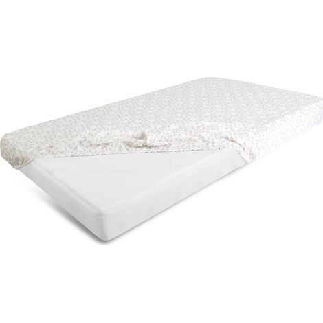 Drap-housse en mousseline 60x120x10 (1/5)