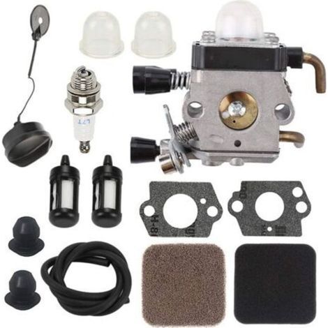 Kit de carburateur universel pour débroussailleuses Stihl FS75, FS80, FS85, HS75 à HS85, HT70/75, KM80/85, SP80/85 – pièces d’origine compatible (1/5)