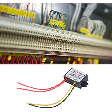 AC12V zu DC12V Stromwandler (Kunststoffausführung) (1/5)