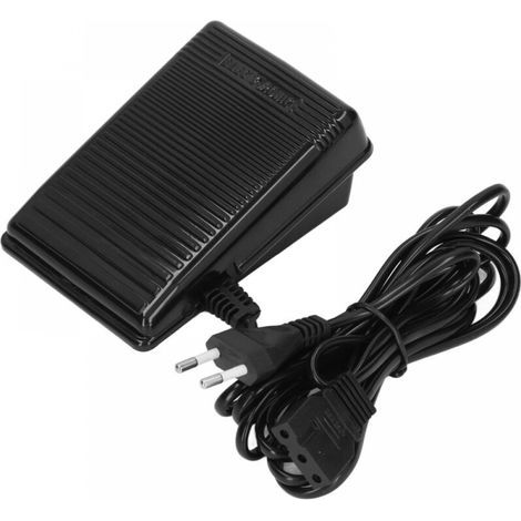 Pedal für Nähmaschine 220 V – Netzkabel mit EU-Stecker – Langlebiges Kunststoffmaterial – Einfache Installation und schneller Austausch (1/4)