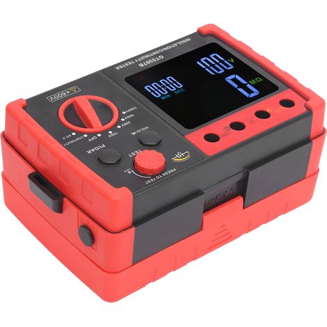 Testeur de résistance d'isolement numérique GT5307B, mégohmmètre numérique haute tension (1/5)