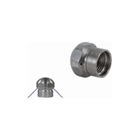 Buse de canalisation sans jet frontal 1/8F - calibre - 035 (1/2)