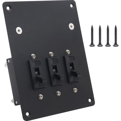 Lot de 5 loquets magnétiques pour porte de camping‑car – Fermeture automatique, fixation invisible – Livrés avec vis, sécurité pour armoire de cellule (1/5)